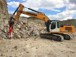 Knauf расширяет производство и приобретает гидромолоты Rammer для увеличения добычи гипса