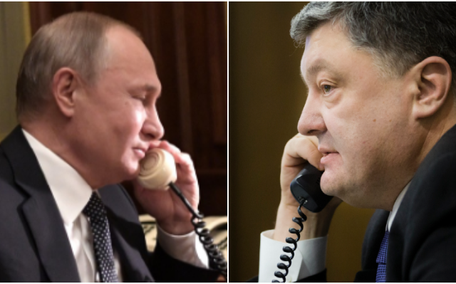 Запись предполагаемого разговора Порошенко с Путиным «взорвала» СМИ и соцсети